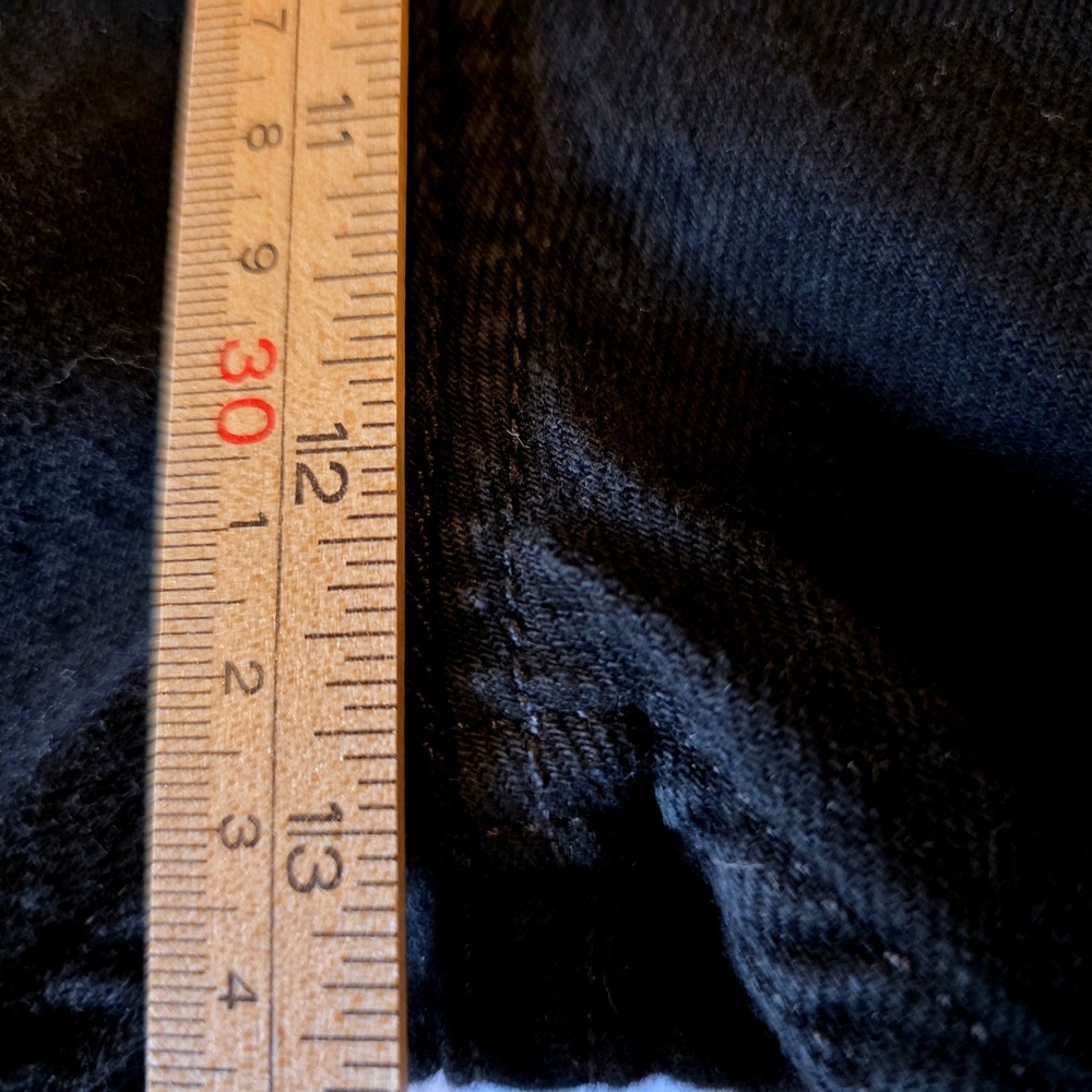 Levis 511 Slim Fit Black Denim Jeans Mens 42x32 04511-4406 - Picture 7 of 10